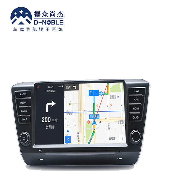 德眾尚杰D90-9035 為斯柯達(dá)速派量身打造的專業(yè)車載安卓導(dǎo)航一體機(jī)解決方案
